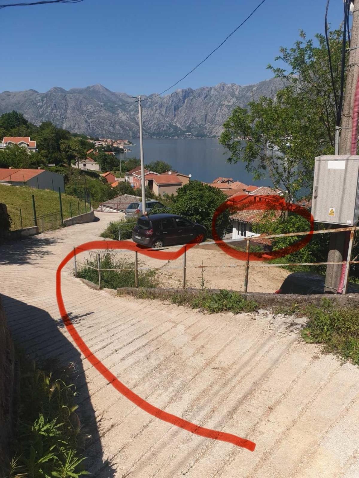 Villa House With Big Terrace And Beautiful Sea View Kotor Exterior foto